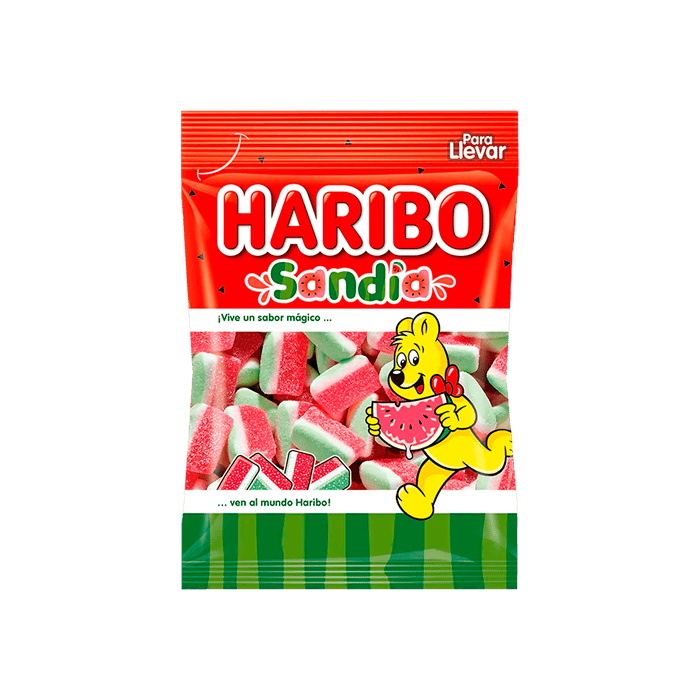 Gominolas Sandía 90g Haribo-Distribución Mayorista