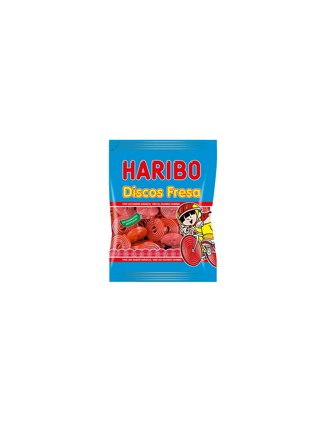 Gummy’s Aardbei Schijfjes 80g Haribo-Distribución Mayorista