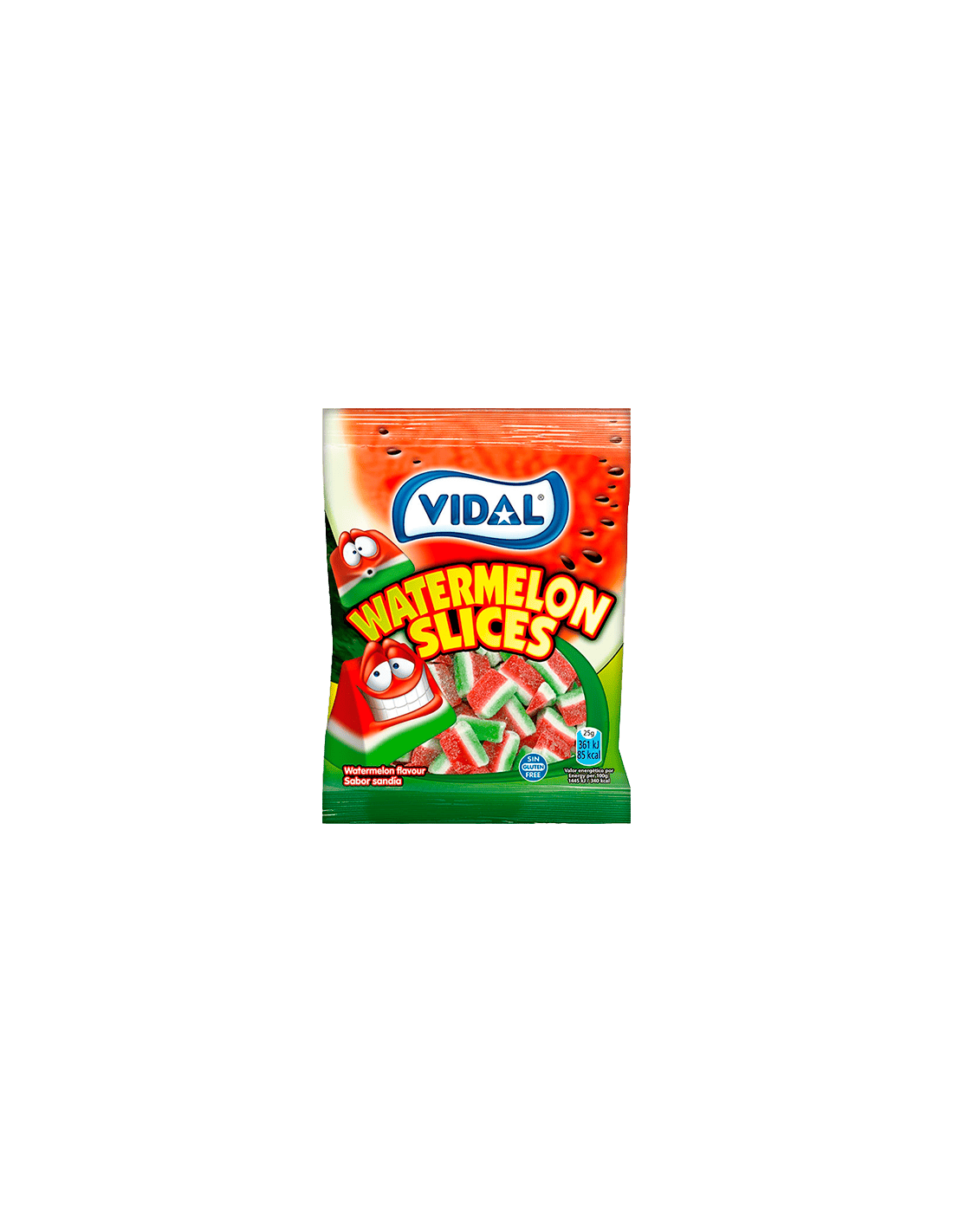 Tajada Sandía 100g Vidal-Distribución Mayorista