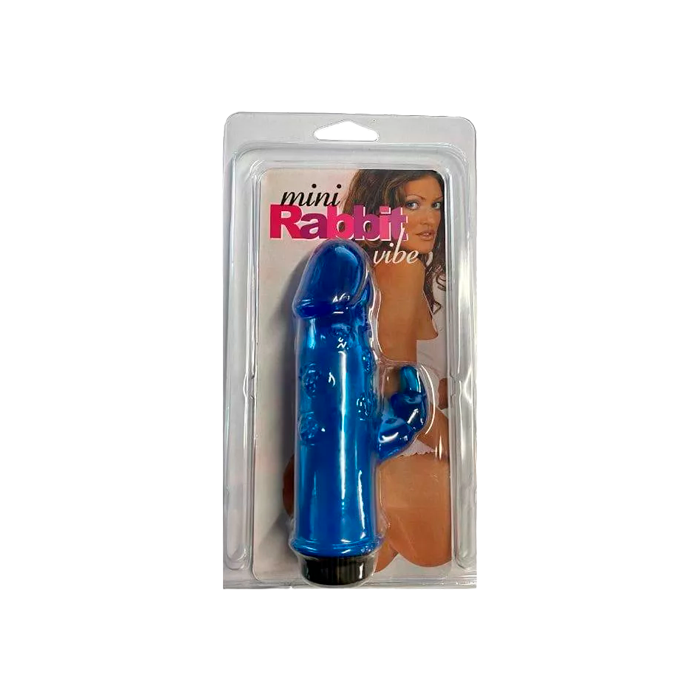 Mini Jack Rabbit Vibrator Azul-Distribución Mayorista