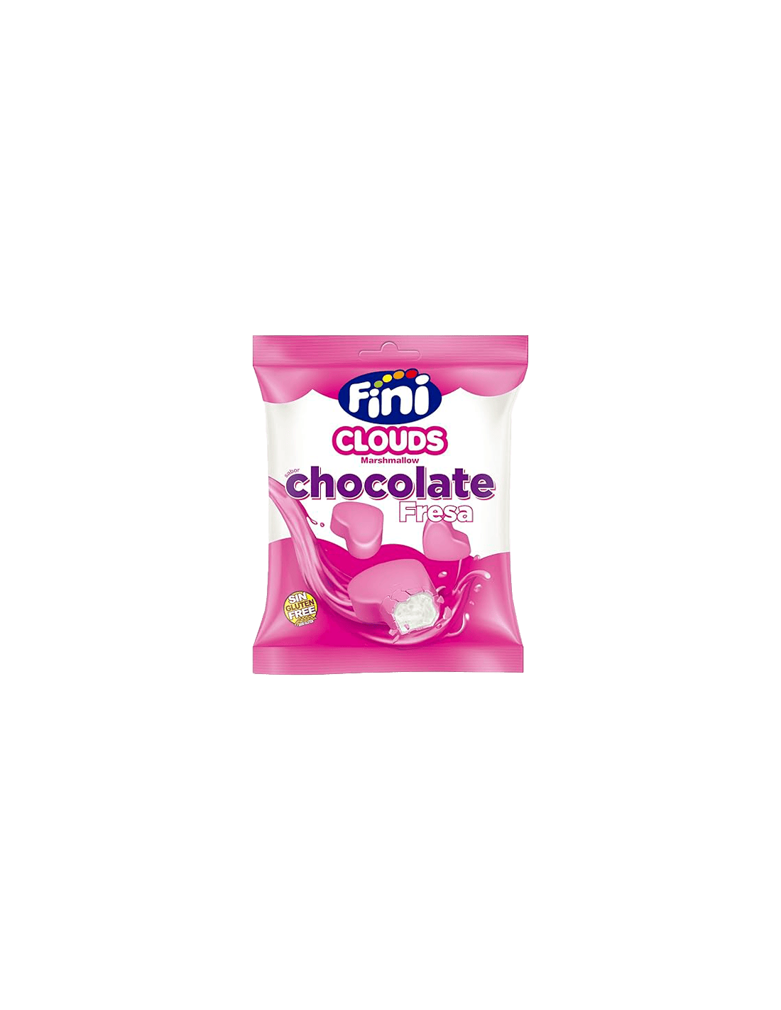 Nubes Sabor Chocolate Fresa 80g Fini-Distribución Mayorista