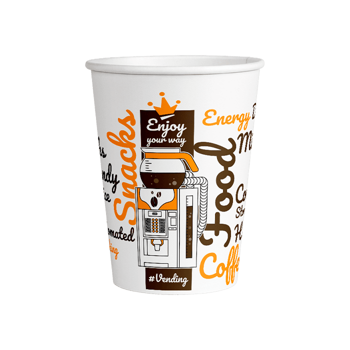 Vaso Papel para Vending SP7 OZ 207ml | Distribución Mayorista