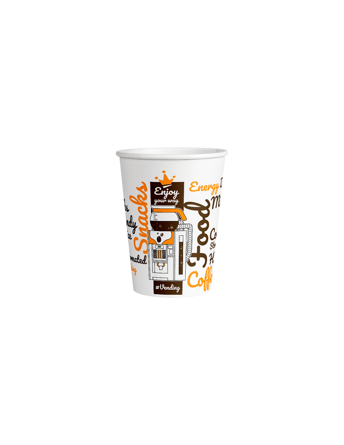 Vaso Papel para Vending SP7 OZ 207ml | Distribución Mayorista