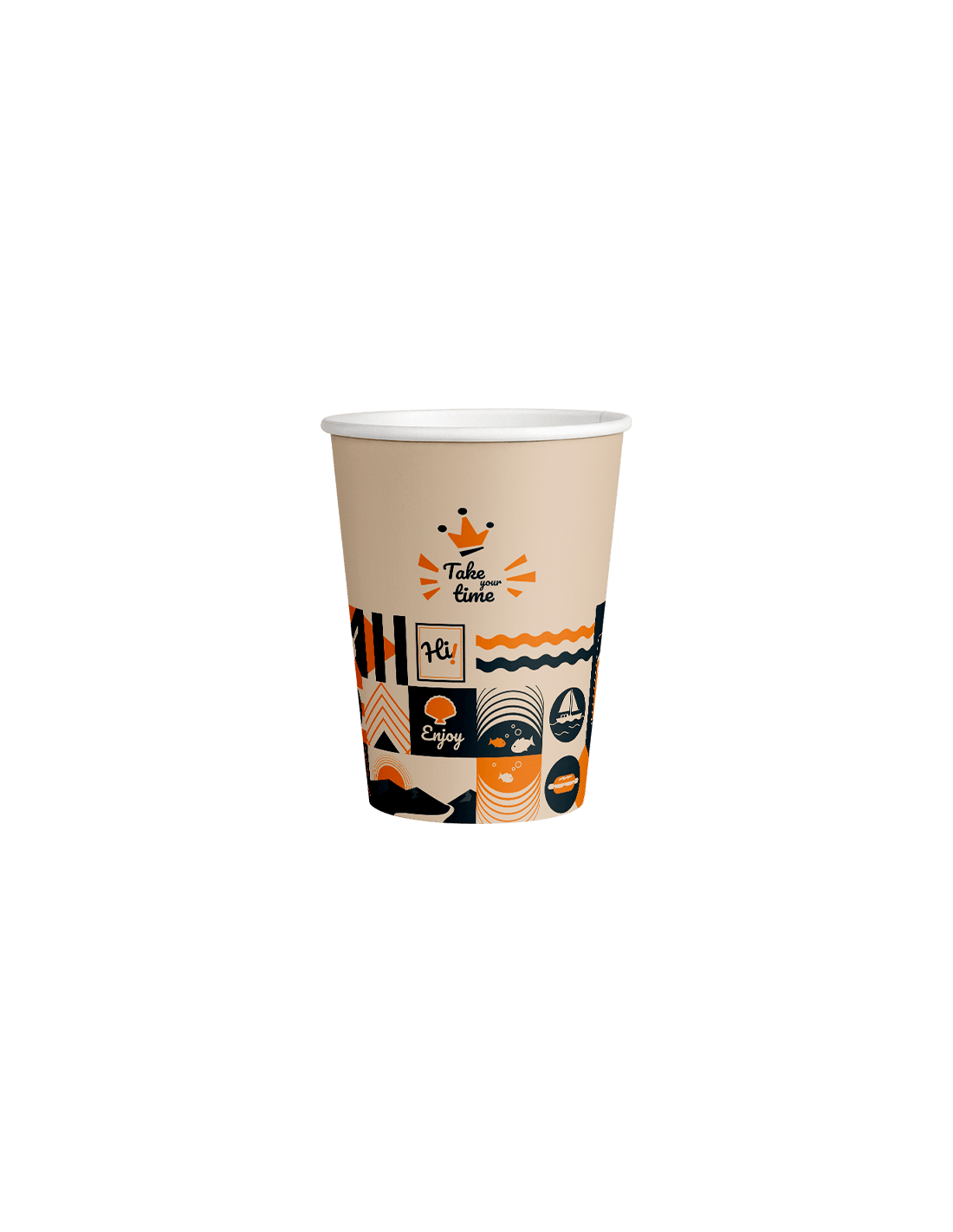 Vaso Papel para Vending SP7 OZ 207ml | Distribución Mayorista