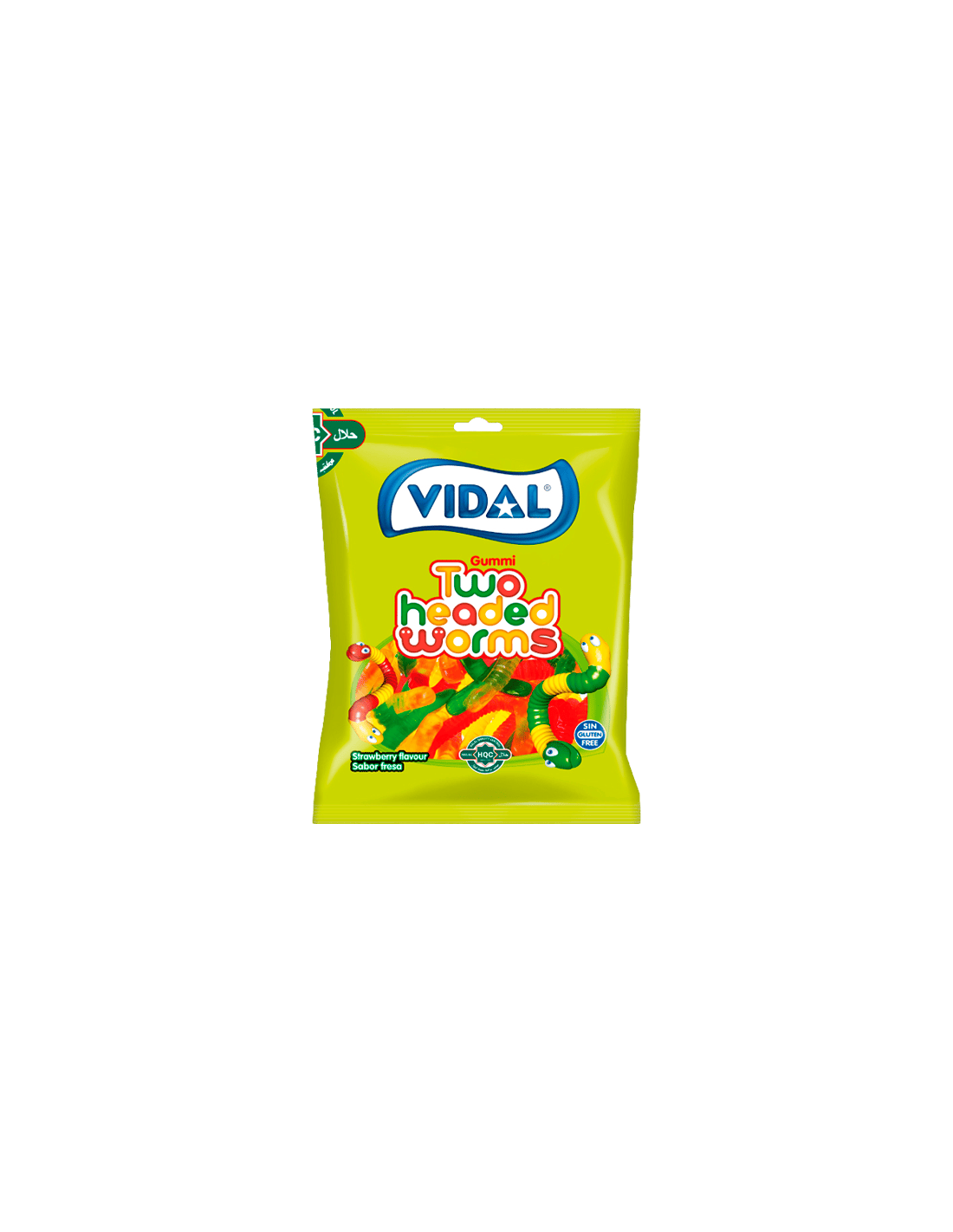 Gomme a Forma di Vermi 90 g Vidal | Distribución Mayorista
