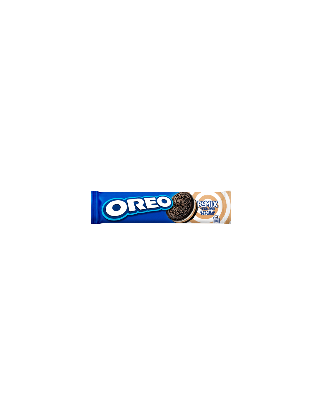 Oreo Remix Tiramisu et Vanille 157g - Distribución Mayorista