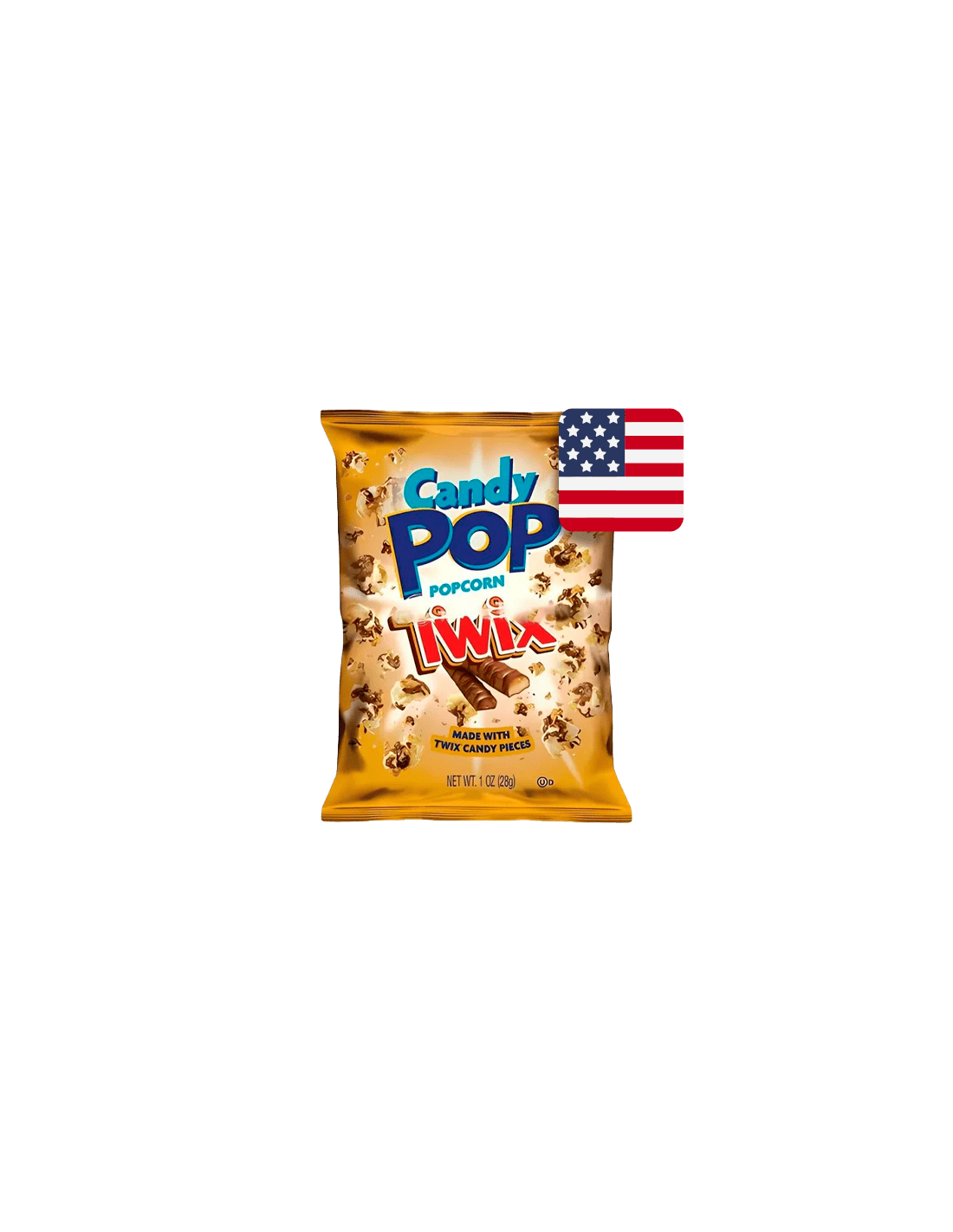 Candy Pop Popcorn Twix 28g - Distribución Mayorista
