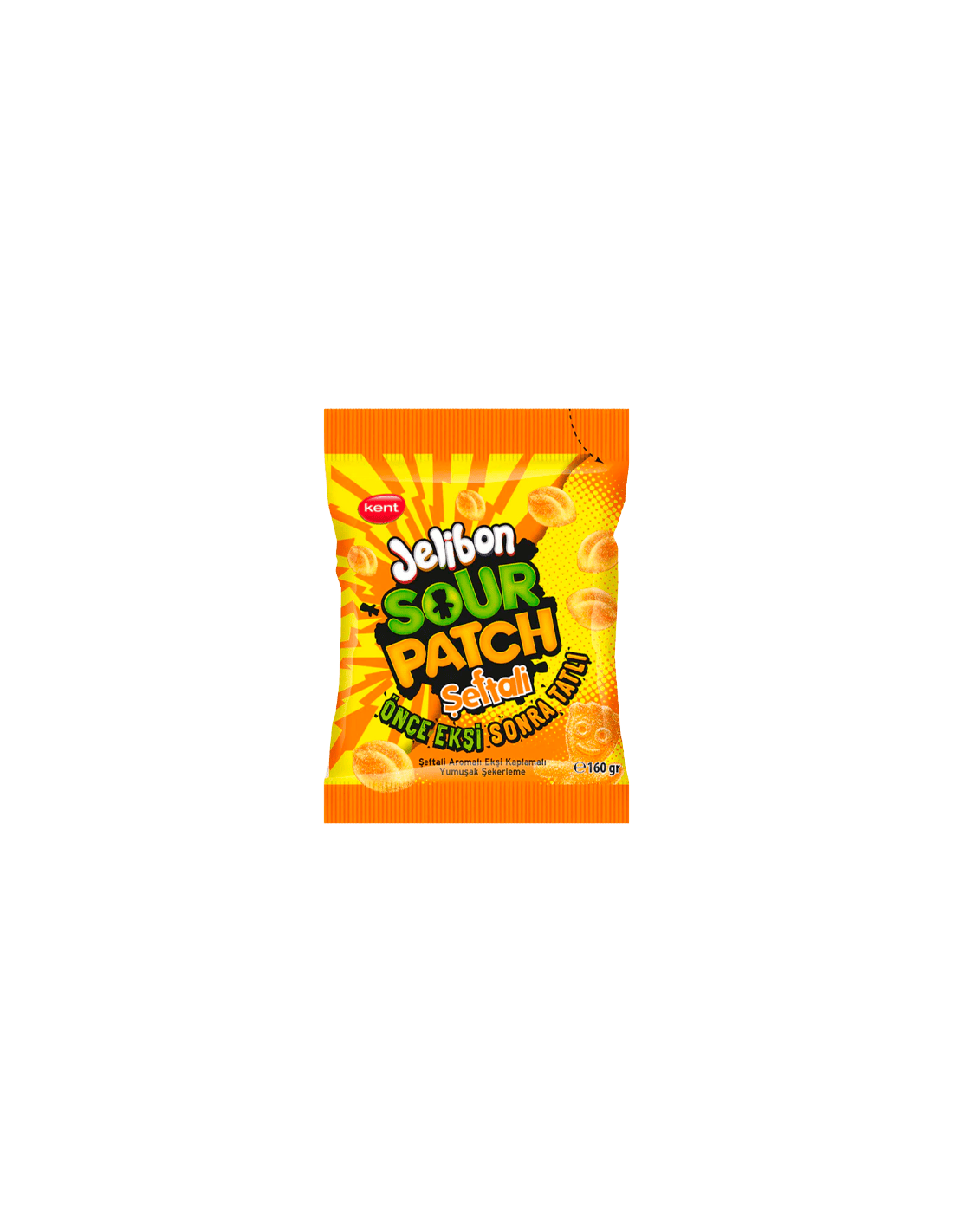 Jelibon Sour Patch Melocotón 80g