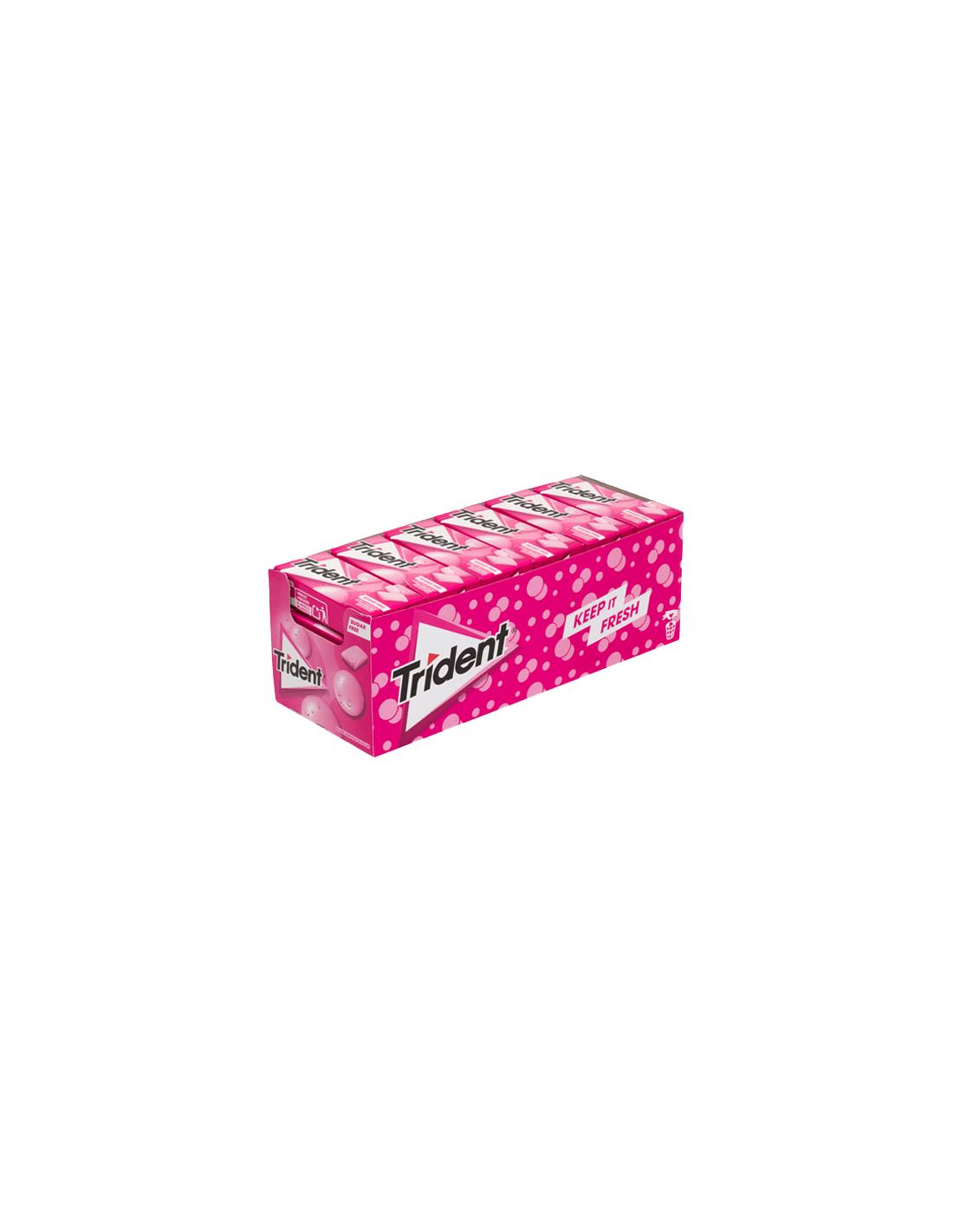 Trident Gragea Bubblemint 14 g | Distribución Mayorista