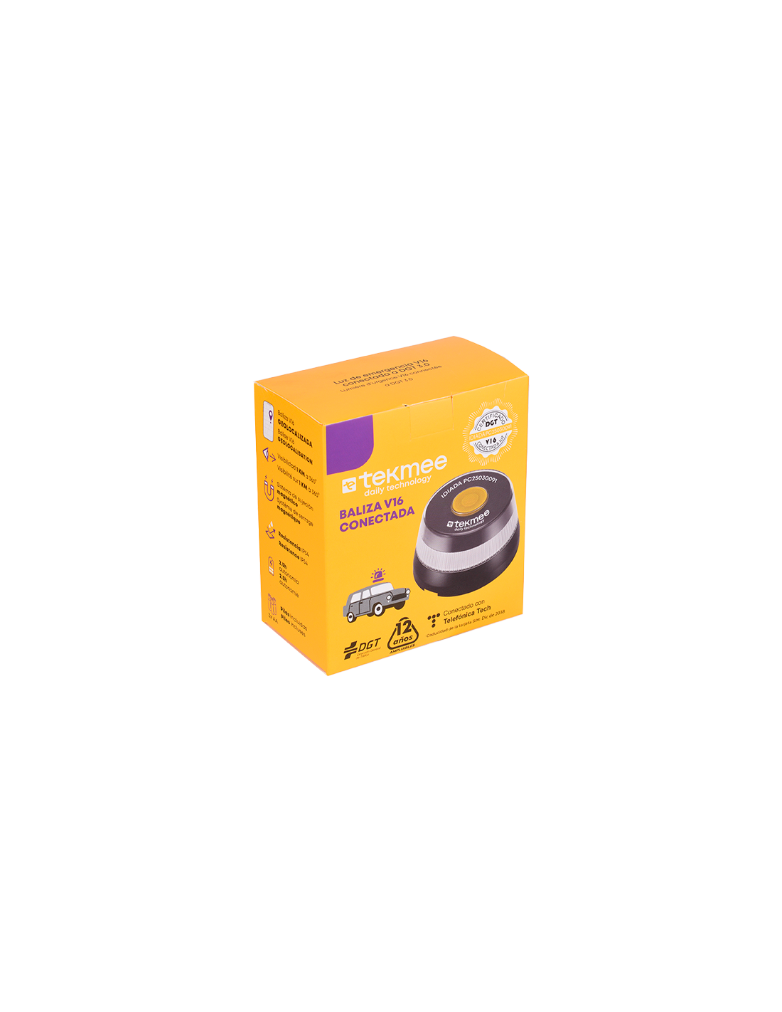 Tekmee Connected V16 Beacon - Distribución Mayorista
